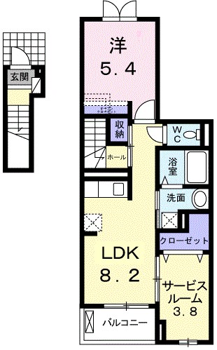 エスポワール 間取り