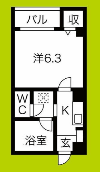 Collection桜ノ宮Ⅰ 間取り