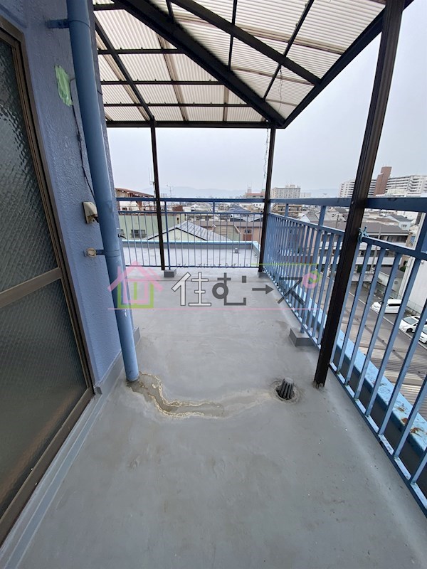 シャトー映光 ベランダ