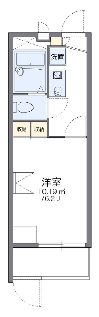 レオパレスオー　ルージュ 間取り