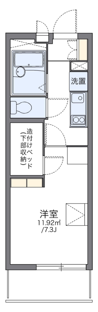 レオパレスアルタイル 間取り