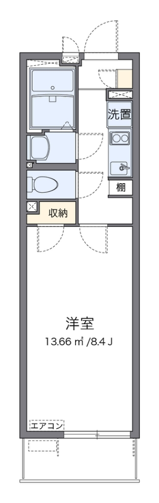クレイノコンフォーティア　ＳＲ 間取り