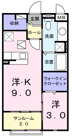 ダイアナ　レイク 間取り