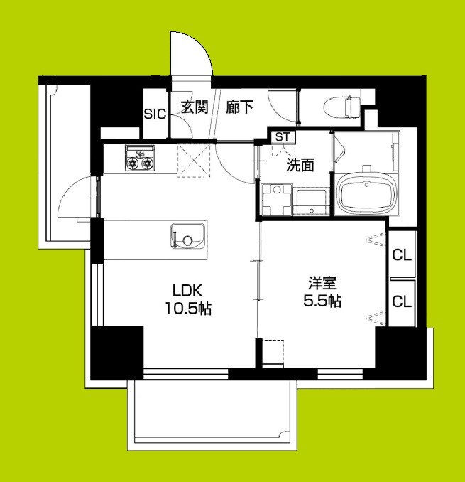 La CASA 石ケ辻�� 間取り