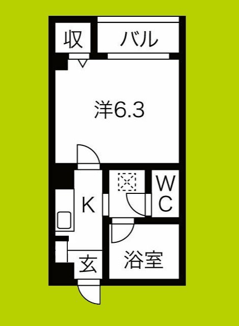 Collection桜ノ宮Ⅰ 間取り