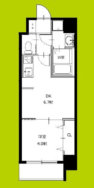 Cherry Blossom 五条通 間取り