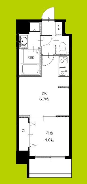 Cherry Blossom 五条通 間取り図