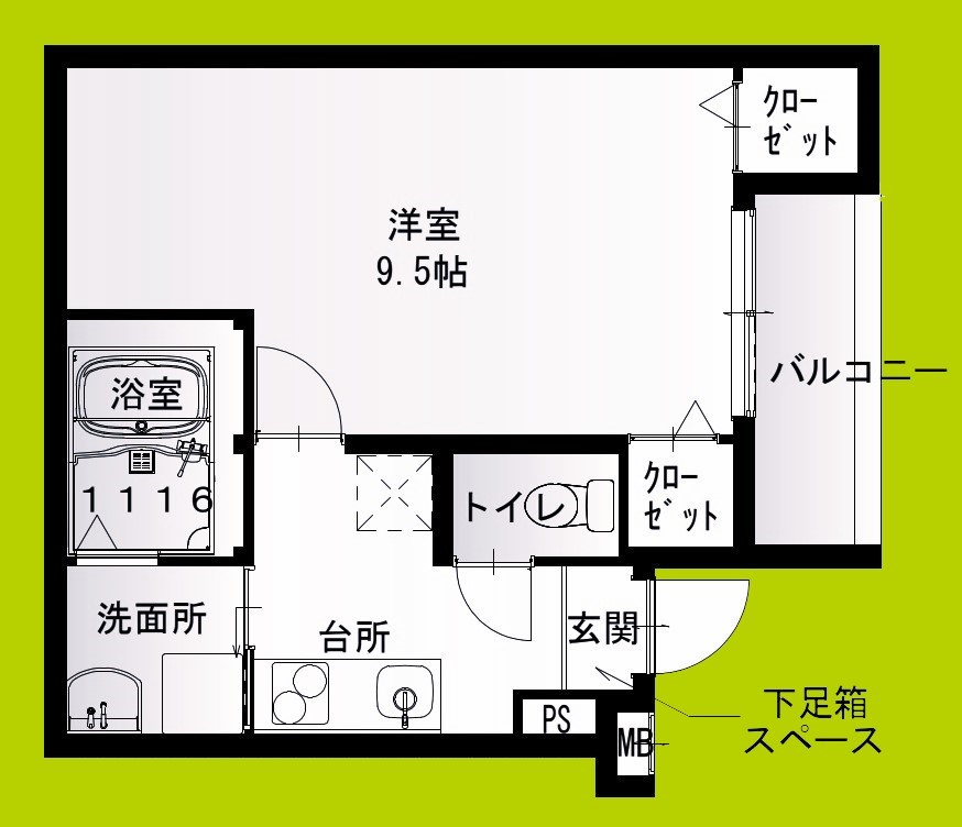 フジパレス百舌鳥駅南Ⅲ番館 間取り