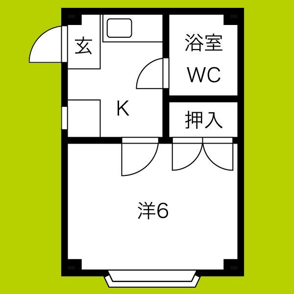 RHYTHM野江 間取り