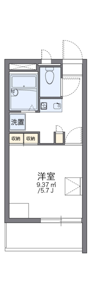 レオパレス千石西 間取り