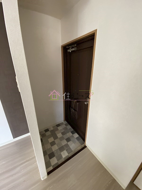 長原第１マンション 玄関