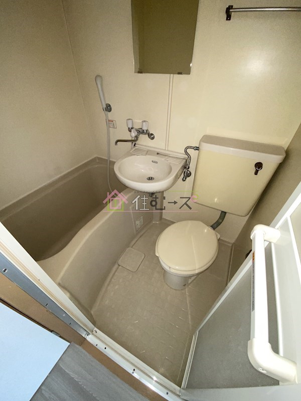 長原第１マンション 風呂画像