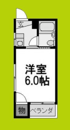 ハイツ平野南 間取り