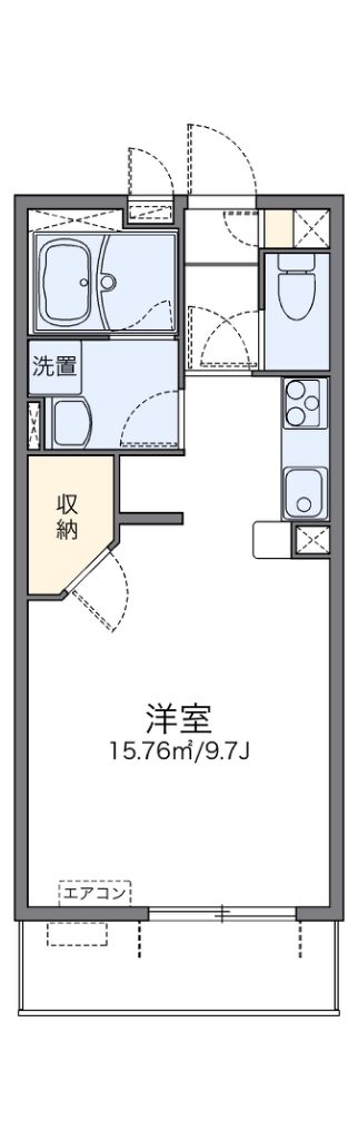 レオネクスト東郷通Ⅰ 間取り