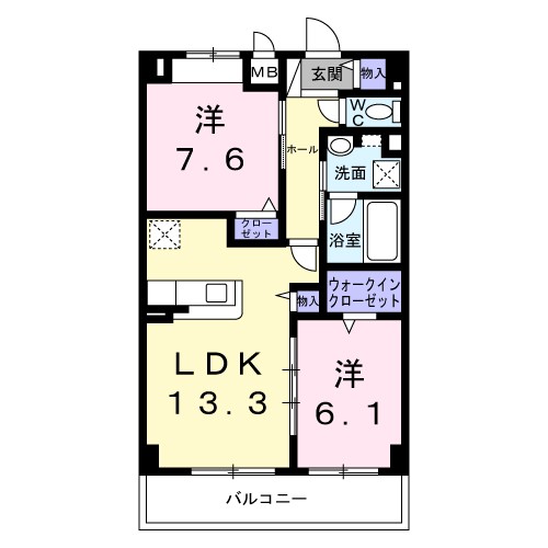 シュテルン・ブフト 間取り