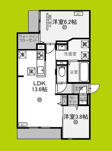 アベニュー阪南町 間取り