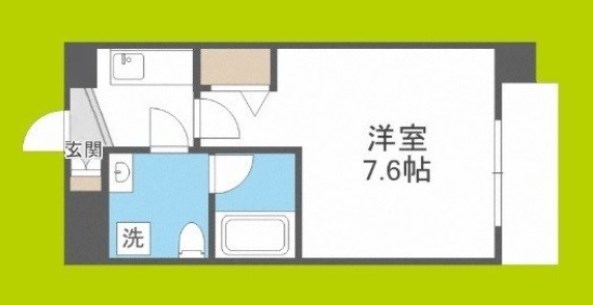 メゾンキコー難波南 間取り