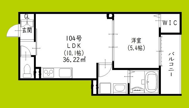 ピレーネ藤阪元町 間取り