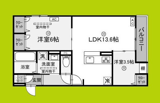アベニュー阪南町 間取り