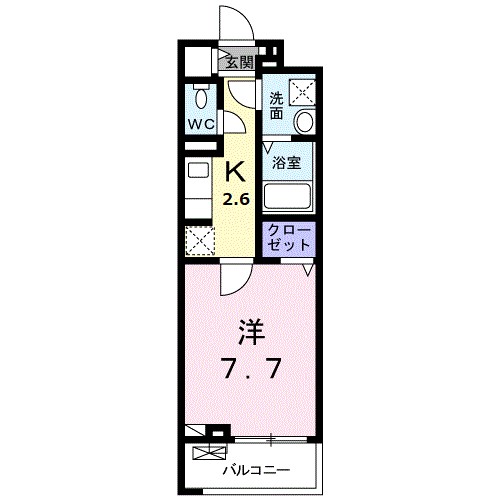 パインオーク　Ⅴ 間取り