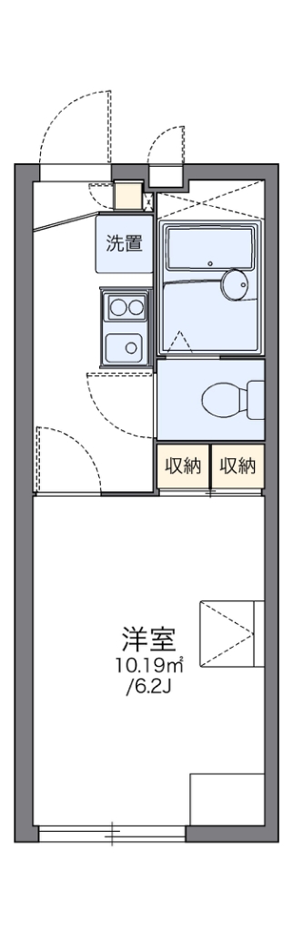 レオパレスエルザ２ 間取り