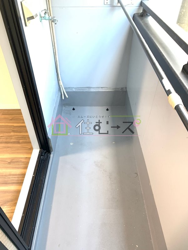ゼブラ ベランダ