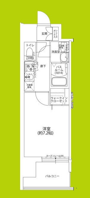 Louis Residence 天王寺町北 間取り