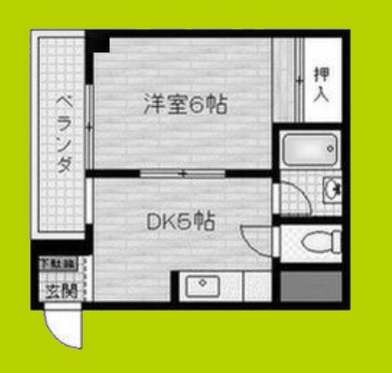 青風ハイツ 間取り