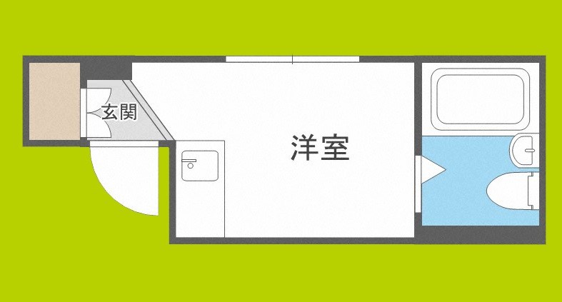 アパートメント東成Ⅱ 間取り