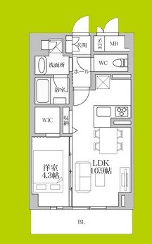 セキュリアコート西宮北口 間取り図