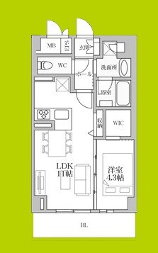 セキュリアコート西宮北口 間取り図