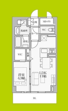 セキュリアコート西宮北口 間取り図
