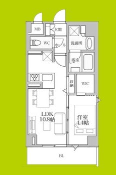 セキュリアコート西宮北口 間取り図