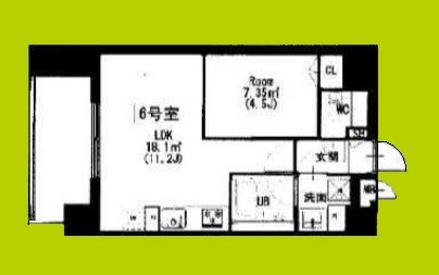 ルピナスⅠ 間取り図