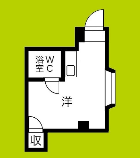エホール東田辺 間取り