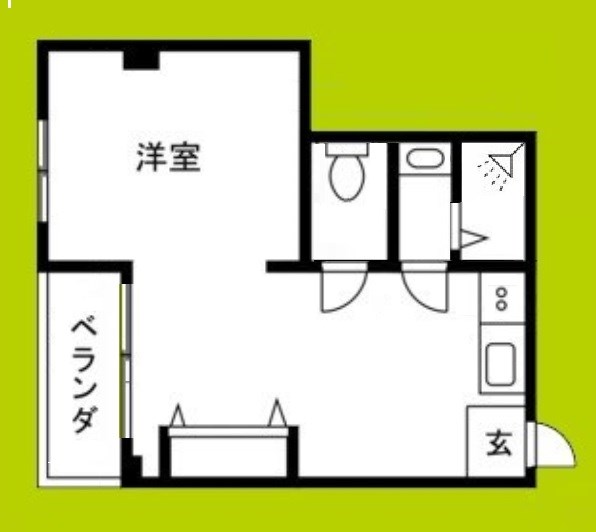 山坂マンション 間取り
