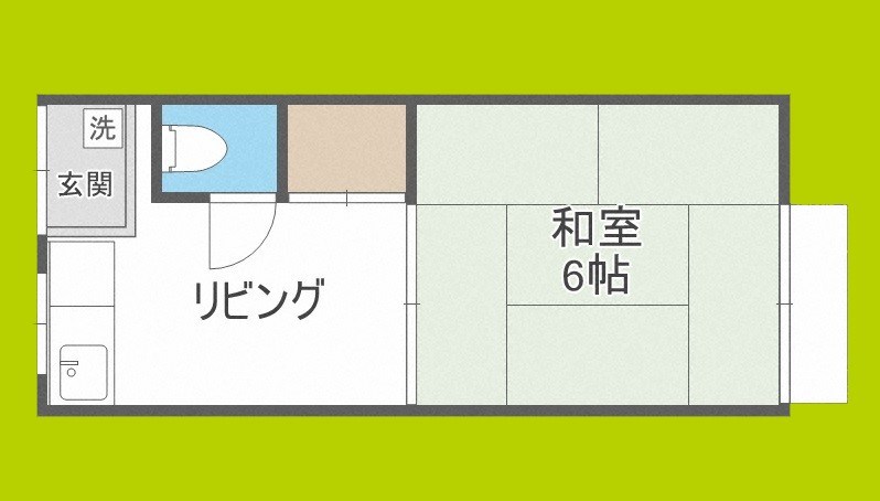 木村第３文化住宅 間取り