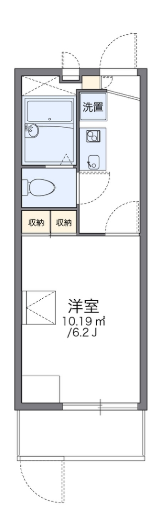 レオパレス甲子園ＣＩＴＹ 間取り
