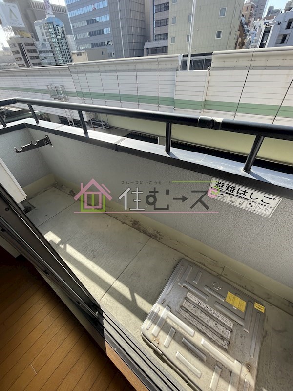 キャナルコート松屋町 ベランダ