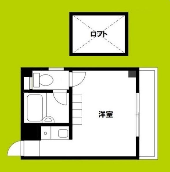 シルクロード勝山Ⅱ 間取り