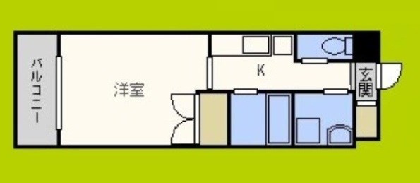 マンスフィールド桃谷 間取り