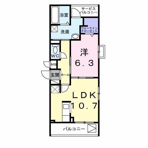 ルッカ　タック 間取り