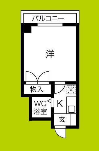 ライオンズマンション大手前第二 間取り