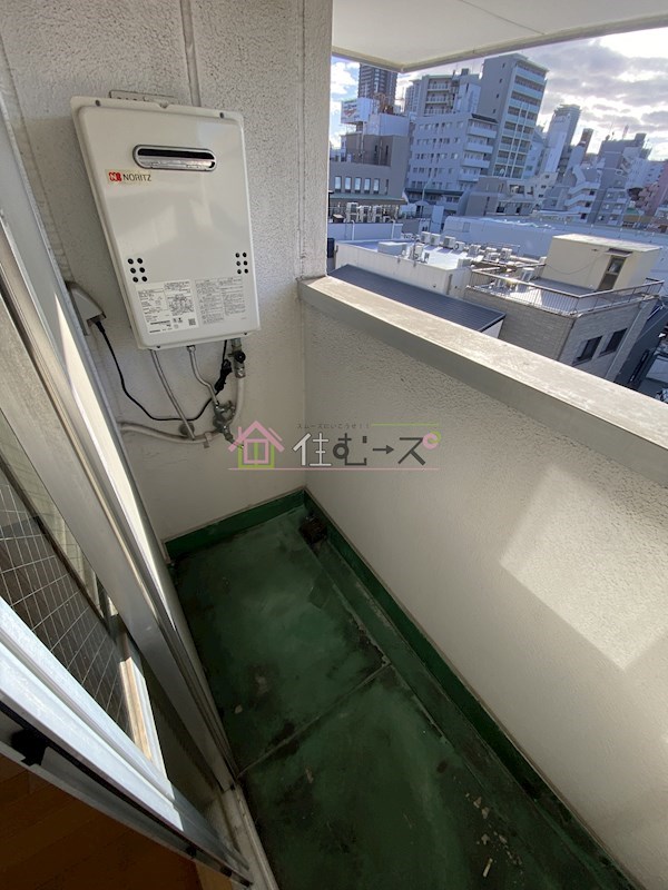 メビウス上本町西レジデンス ベランダ
