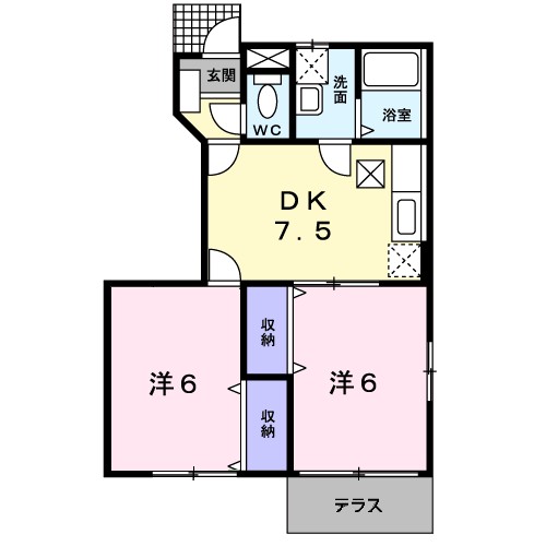 イアラ　２１ 間取り