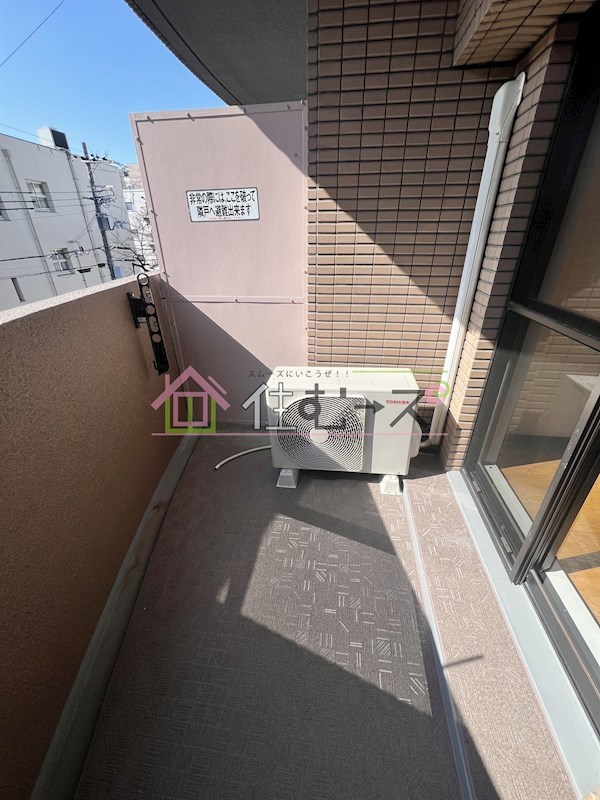 朝日プラザ都島Ⅱ ベランダ