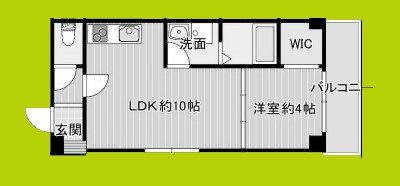 Raffine大阪九条 間取り図
