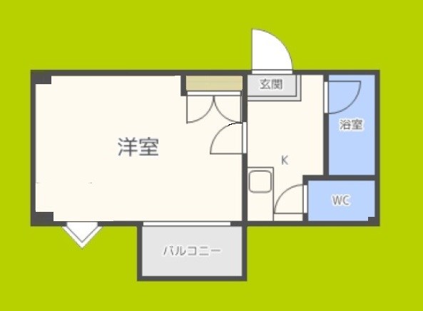 リヴァー住之江 間取り