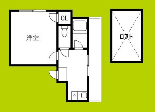 リヴァー住之江 間取り