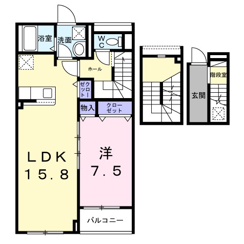 レジデンス荒牧 間取り